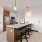 barstool seating at open kitchen counter