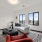 spacious living room with large windows